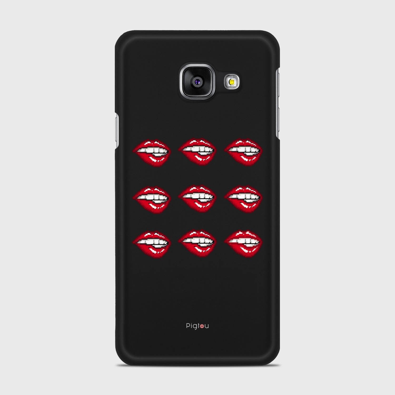 POP ART Samsung Galaxy A3 (2016) case - thin fit matte black (D121)