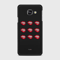 POP ART Samsung Galaxy A3 (2016) case - thin fit matte black (D121)