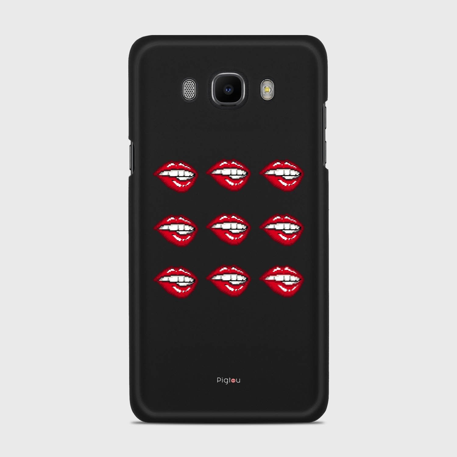 POP ART Samsung Galaxy J7 (2016) case - thin fit matte black (D121)