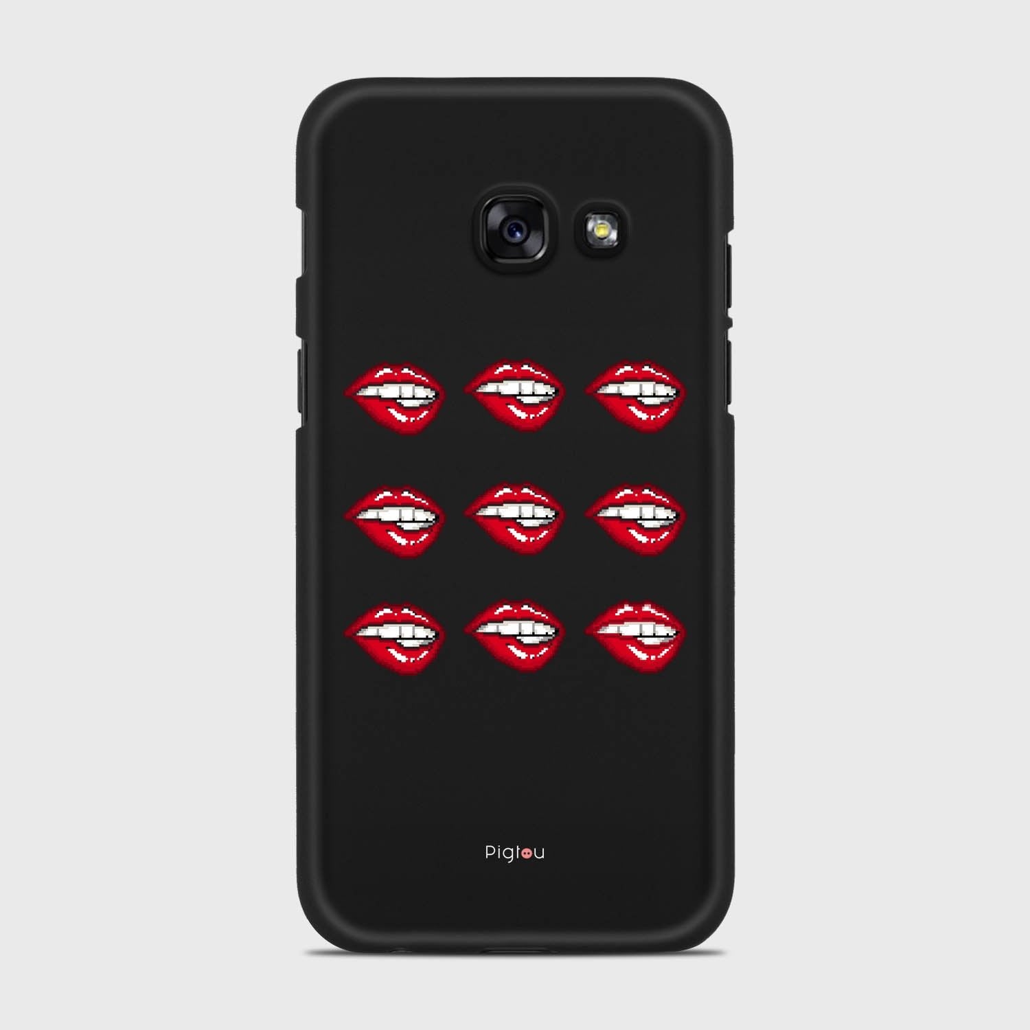 POP ART Samsung Galaxy A3 (2017) case - thin fit matte black (D121)