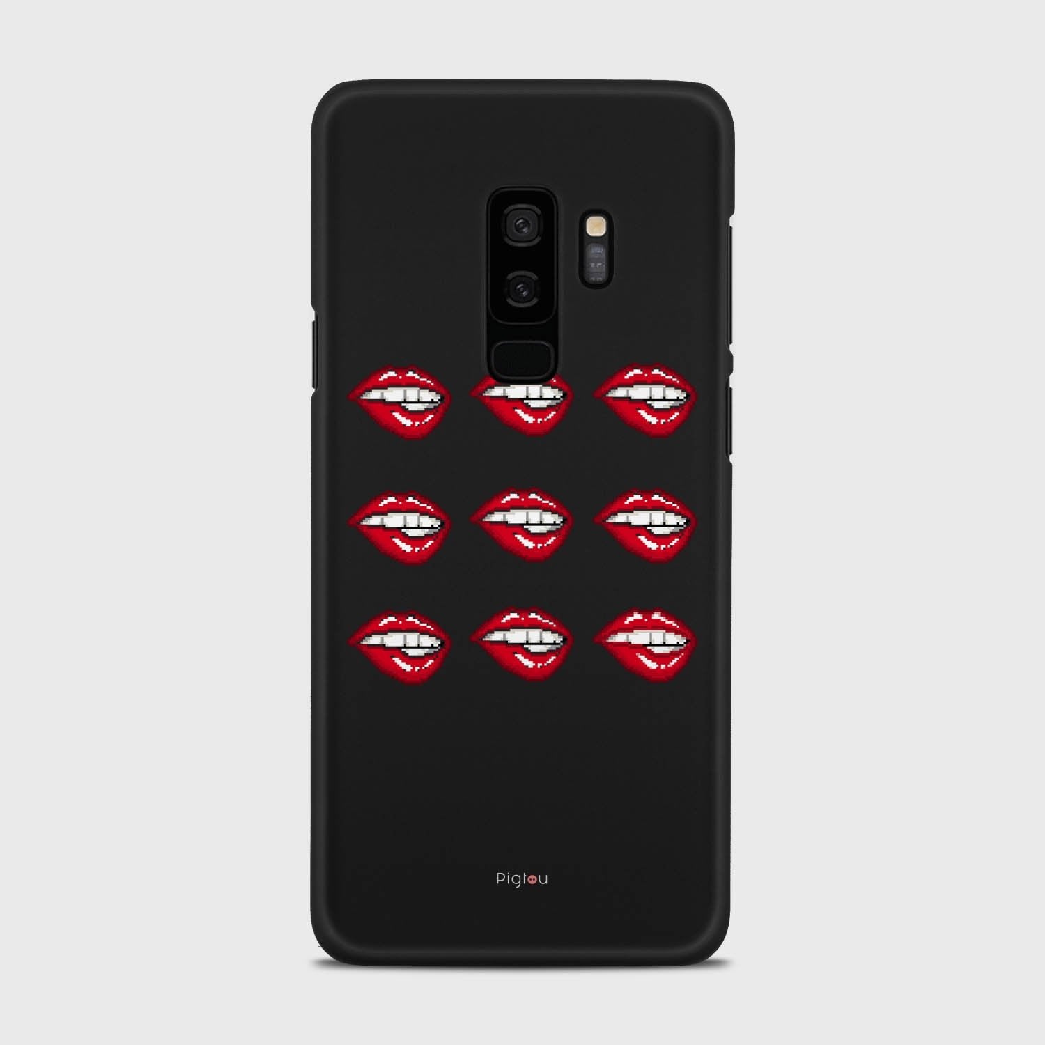 POP ART Samsung Galaxy S9 Plus case - thin fit matte black (D121)