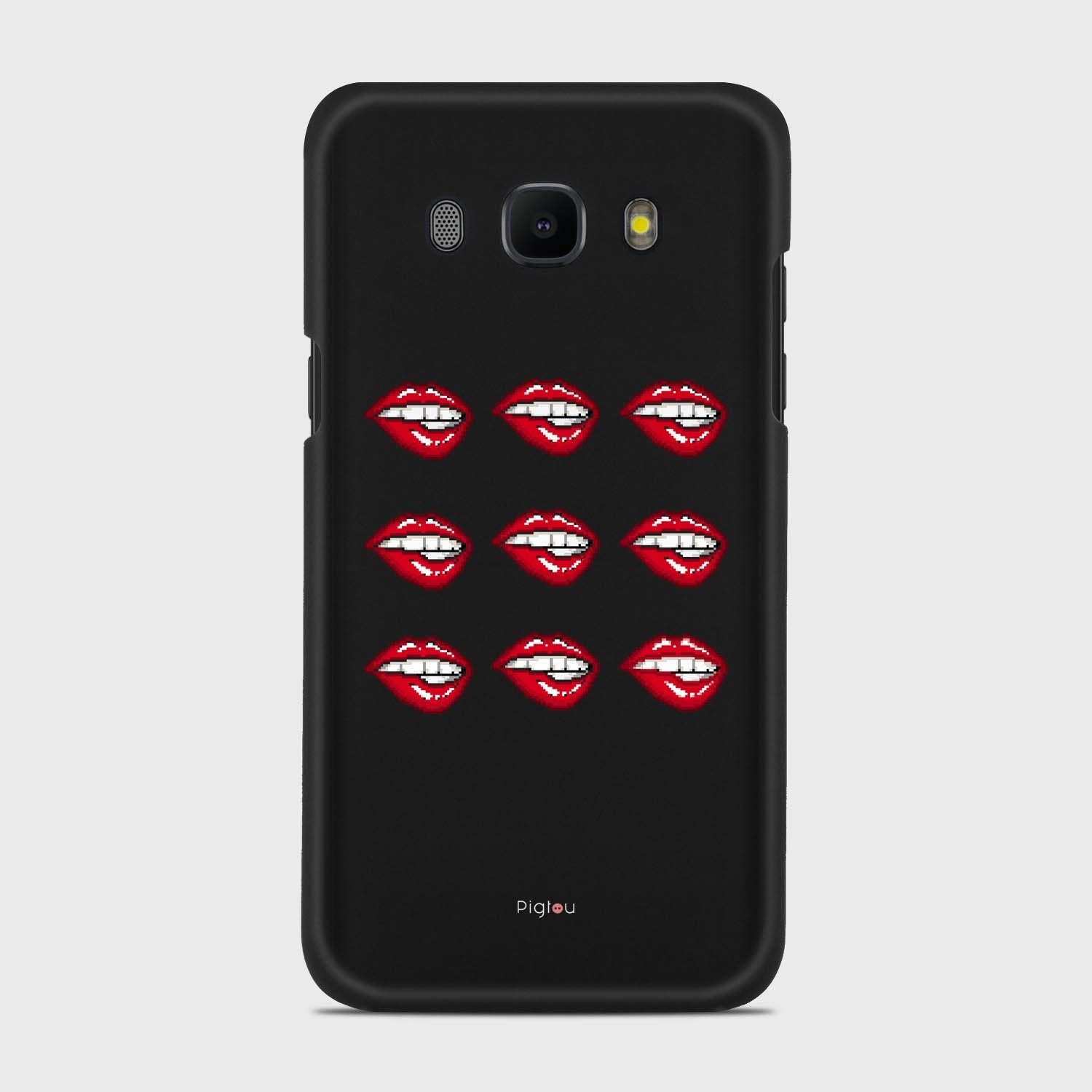 POP ART Samsung Galaxy J5 (2016) case - thin fit matte black (D121)