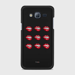 POP ART Samsung Galaxy J3 (2016) case - thin fit matte black (D121)