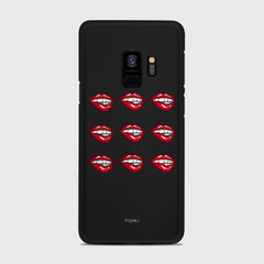 POP ART Samsung Galaxy S9 case - thin fit matte black (D121)