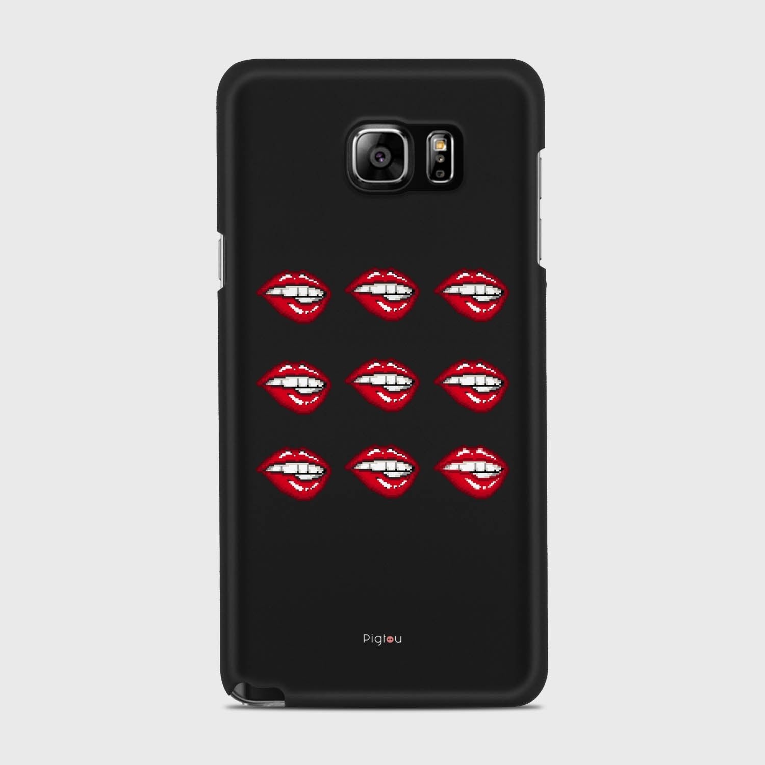POP ART Samsung Galaxy Note 5 case - thin fit matte black (D121)