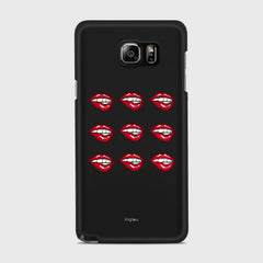 POP ART Samsung Galaxy Note 5 case - thin fit matte black (D121)