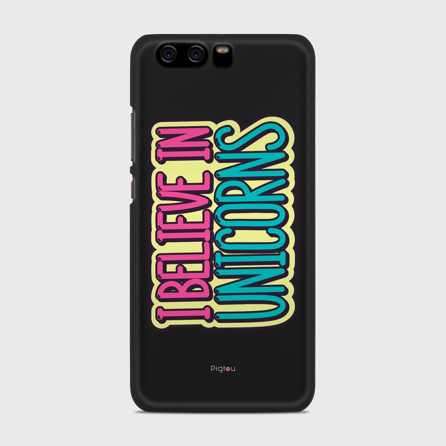 I BELIEVE IN UNICORNS Huawei P10 case - thin fit matte black (D123)