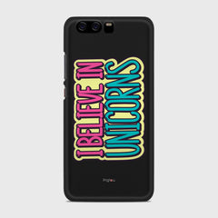 I BELIEVE IN UNICORNS Huawei P10 case - thin fit matte black (D123)