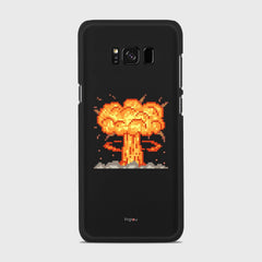 ATOMIC BOMB Samsung Galaxy S8 Plus case - thin fit matte black (D124)