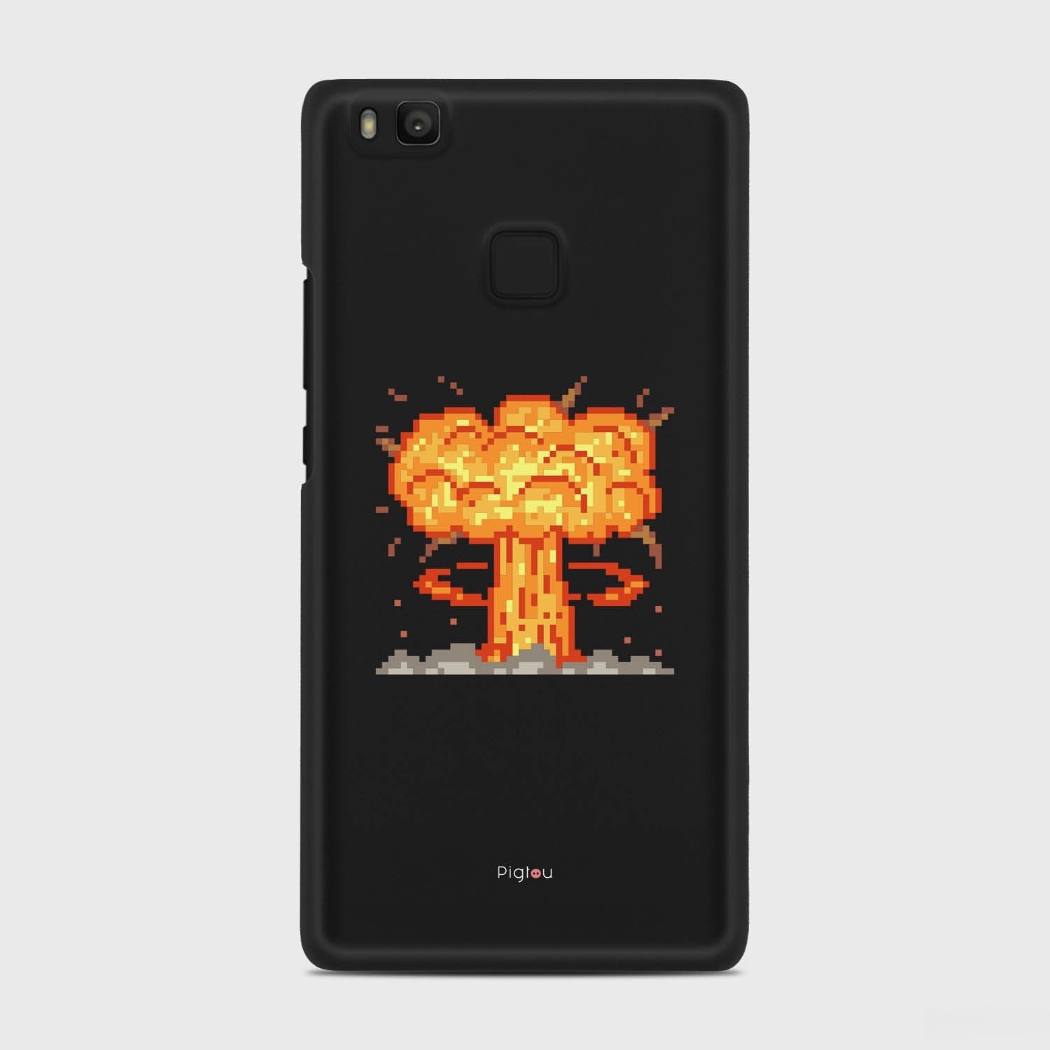 ATOMIC BOMB Huawei P9 Lite case - thin fit matte black (D124)