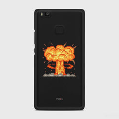 ATOMIC BOMB Huawei P9 Lite case - thin fit matte black (D124)