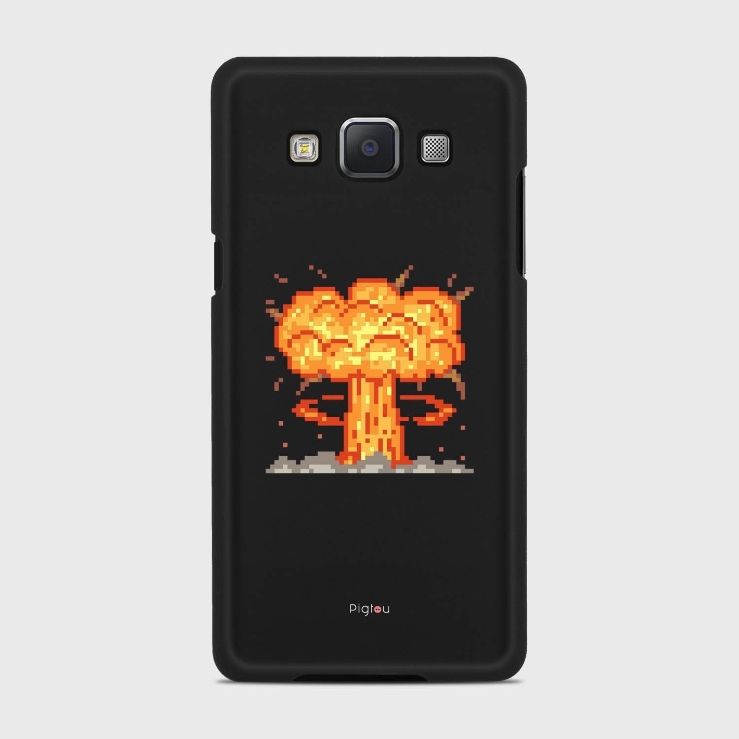 ATOMIC BOMB Samsung Galaxy A5 (2015) case - thin fit matte black (D124)