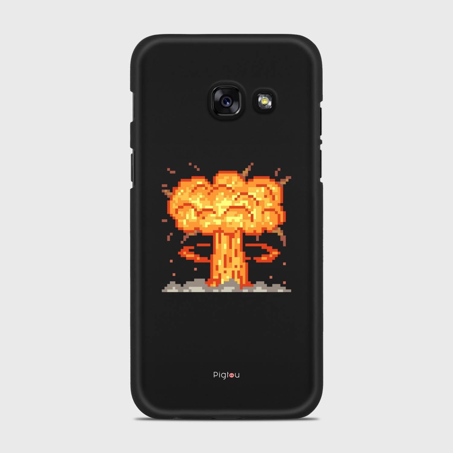 ATOMIC BOMB Samsung Galaxy A3 (2017) case - thin fit matte black (D124)