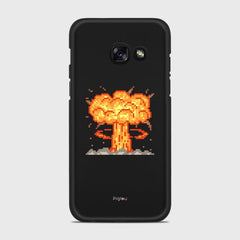 ATOMIC BOMB Samsung Galaxy A3 (2017) case - thin fit matte black (D124)