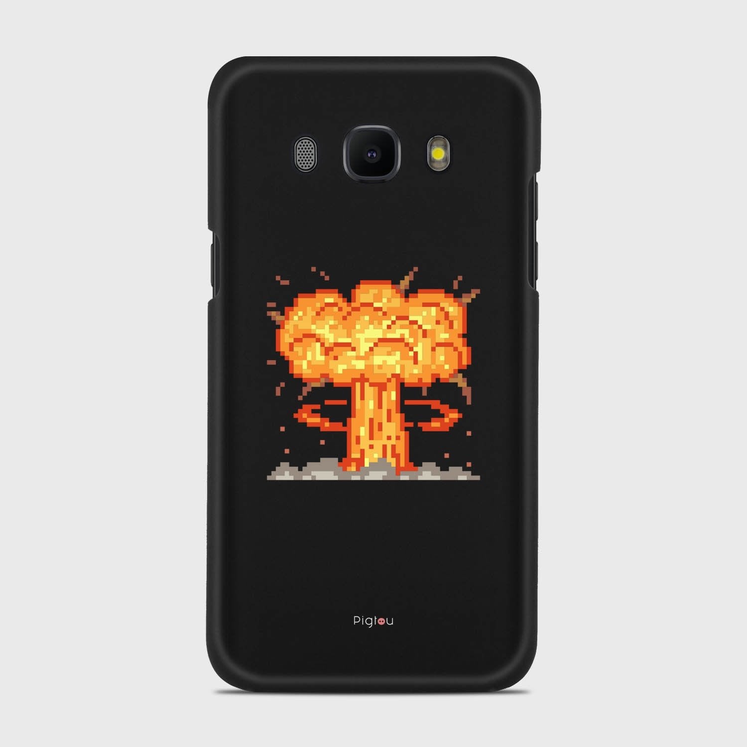ATOMIC BOMB Samsung Galaxy J5 (2016) case - thin fit matte black (D124)
