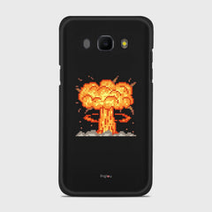 ATOMIC BOMB Samsung Galaxy J5 (2016) case - thin fit matte black (D124)