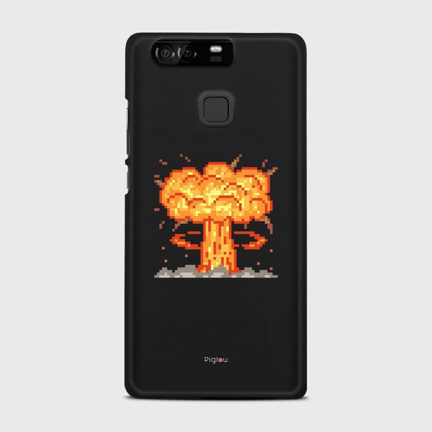 ATOMIC BOMB Huawei P9 case - thin fit matte black (D124)