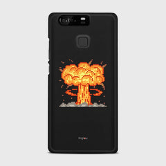 ATOMIC BOMB Huawei P9 case - thin fit matte black (D124)