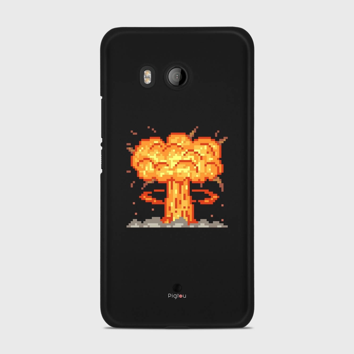 ATOMIC BOMB HTC U11 case - thin fit matte black (D124)
