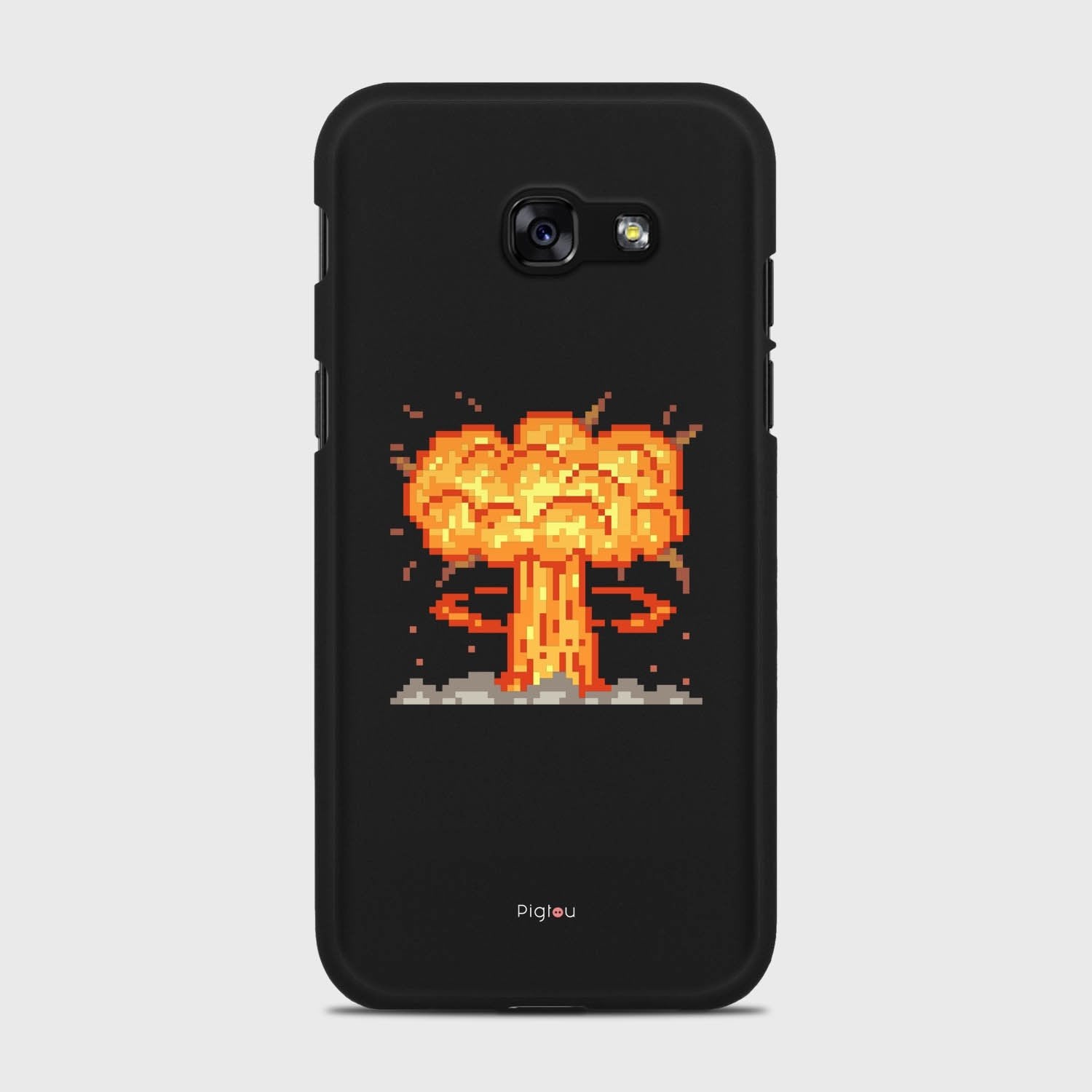 ATOMIC BOMB Samsung Galaxy A5 (2017) case - thin fit matte black (D124)