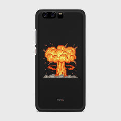 ATOMIC BOMB Huawei P10 case - thin fit matte black (D124)