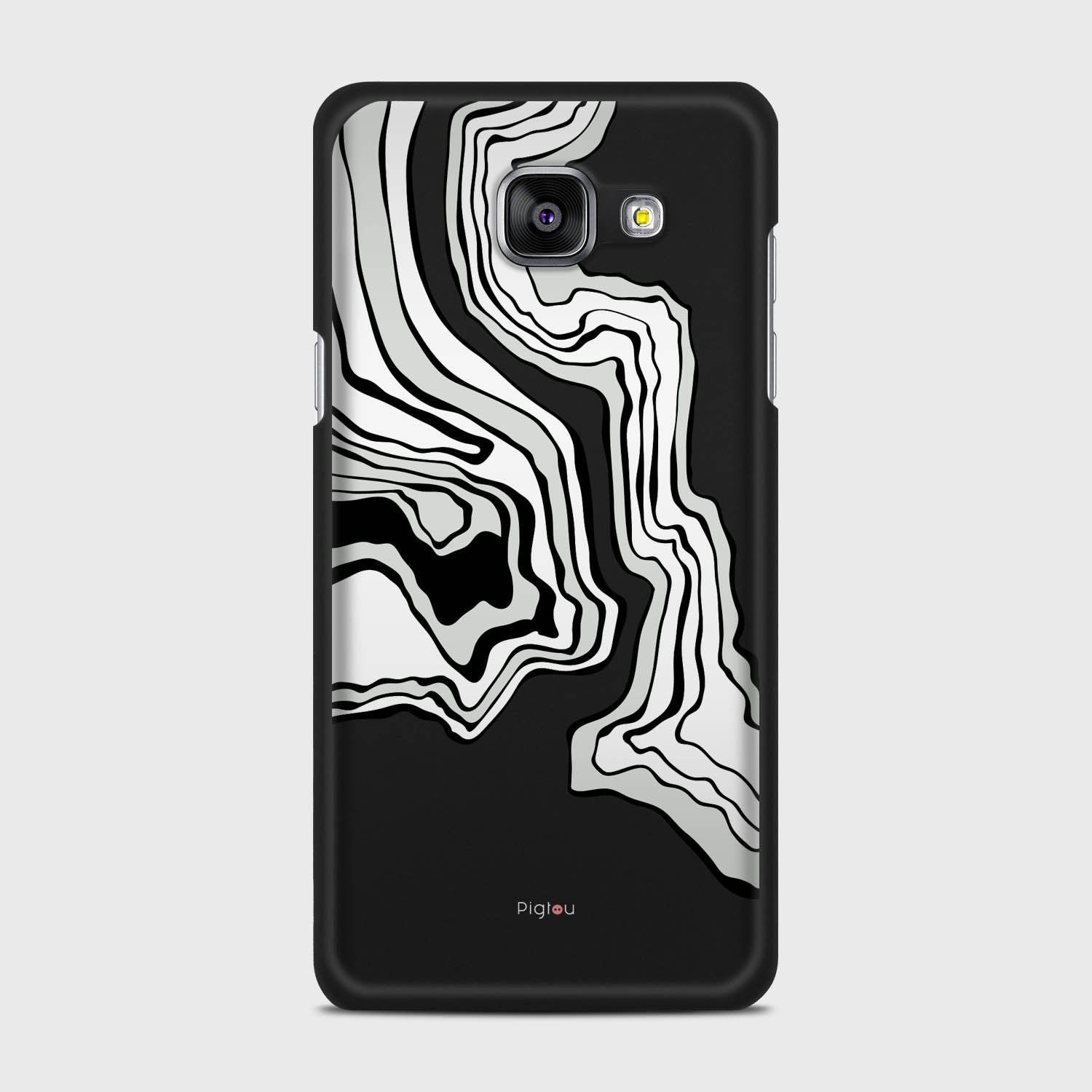 ABSTRACT Samsung Galaxy A5 (2016) case - thin fit matte black (D125)