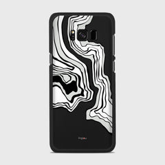 ABSTRACT Samsung Galaxy S8 Plus case - thin fit matte black (D125)