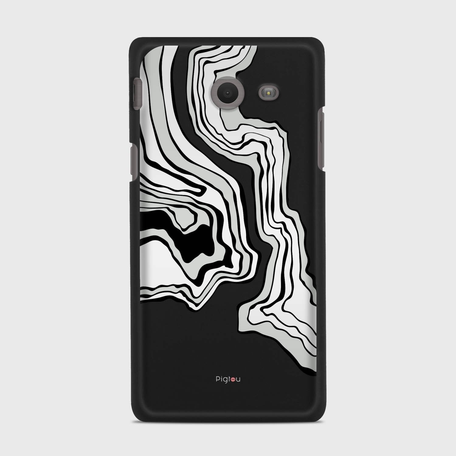 ABSTRACT Samsung Galaxy J5 (2017) Verizon case - thin fit matte black (D125)