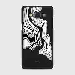 ABSTRACT Samsung Galaxy A5 (2015) case - thin fit matte black (D125)