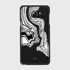 ABSTRACT Samsung Galaxy Note 5 case - thin fit matte black (D125)