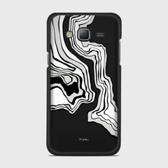 ABSTRACT Samsung Galaxy J5 (2015) case - thin fit matte black (D125)