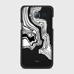 ABSTRACT Samsung Galaxy J3 (2016) case - thin fit matte black (D125)