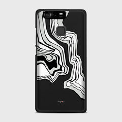 ABSTRACT Huawei P9 case - thin fit matte black (D125)