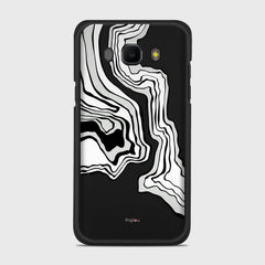 ABSTRACT Samsung Galaxy J5 (2016) case - thin fit matte black (D125)