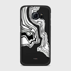 ABSTRACT Samsung Galaxy S6 Edge case - thin fit matte black (D125)