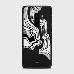 ABSTRACT Samsung Galaxy S9 Plus case - thin fit matte black (D125)