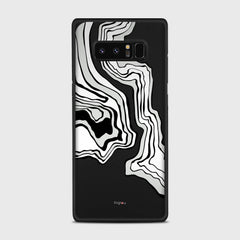 ABSTRACT Samsung Galaxy Note 8 case - thin fit matte black (D125)