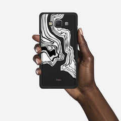 ABSTRACT Samsung Galaxy A5 (2015) case - thin fit matte black (D125)