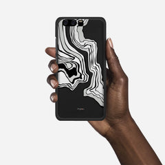ABSTRACT Huawei P10 case - thin fit matte black (D125)
