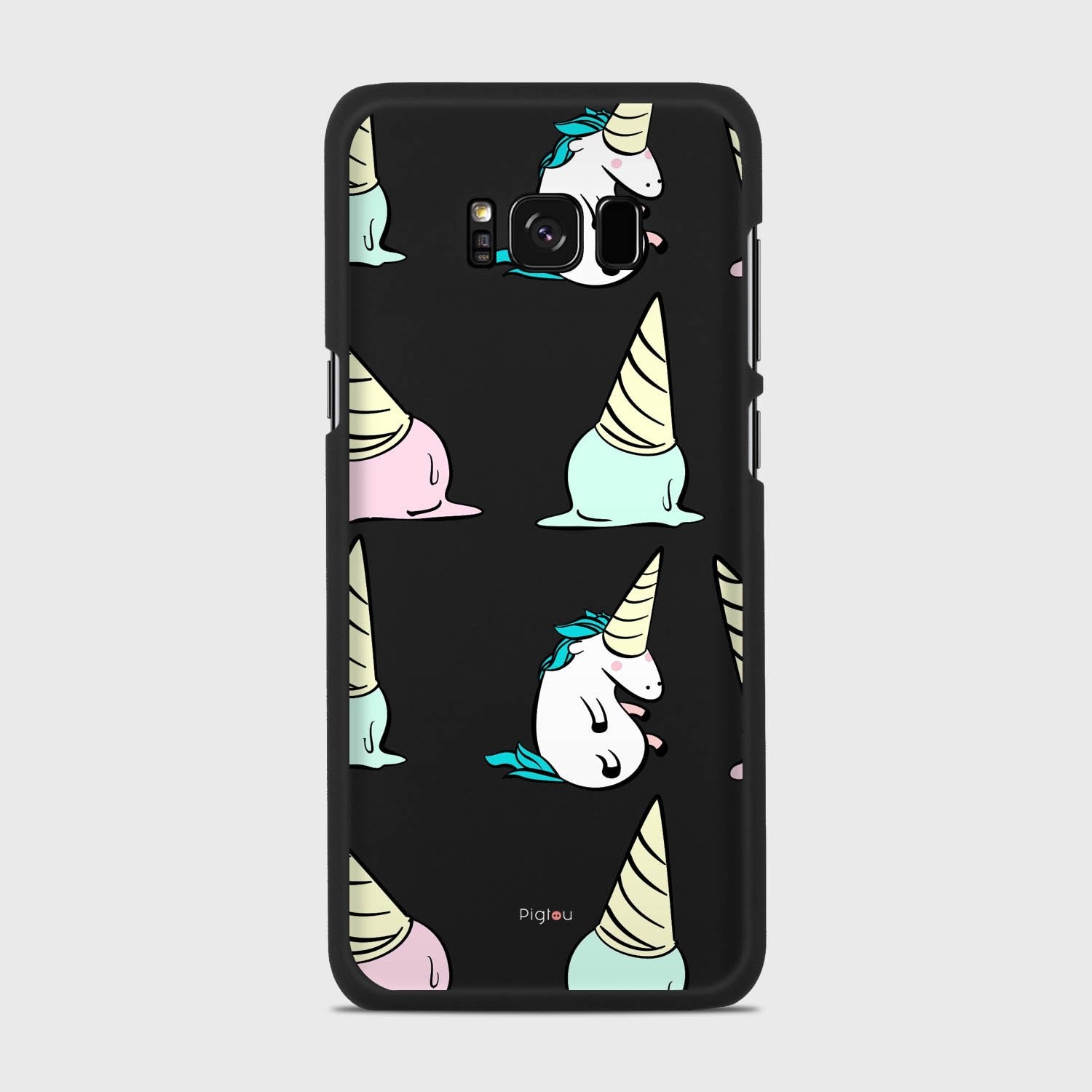 UNICORN Samsung Galaxy S8 Plus case - thin fit matte black (D126)