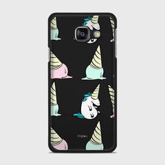 UNICORN Samsung Galaxy A3 (2016) case - thin fit matte black (D126)