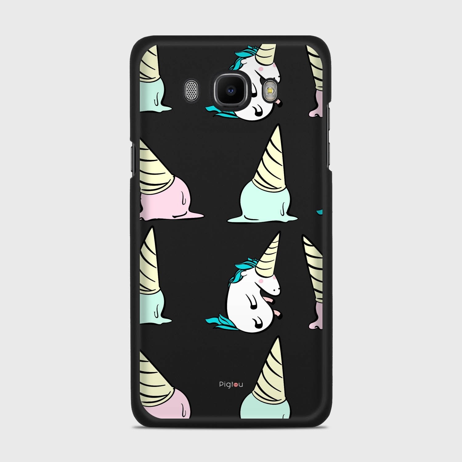 UNICORN Samsung Galaxy J7 (2016) case - thin fit matte black (D126)