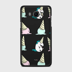 UNICORN Samsung Galaxy J7 (2016) case - thin fit matte black (D126)