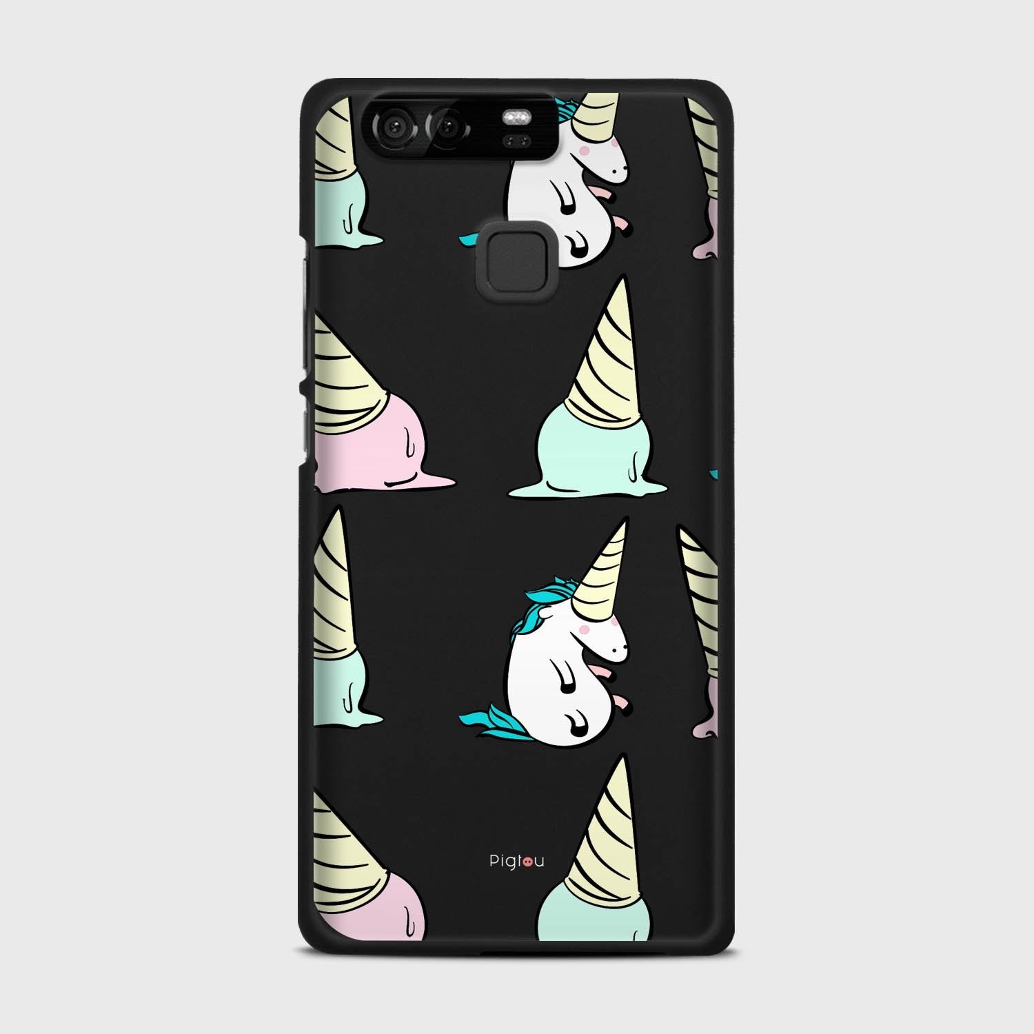 UNICORN Huawei P9 case - thin fit matte black (D126)