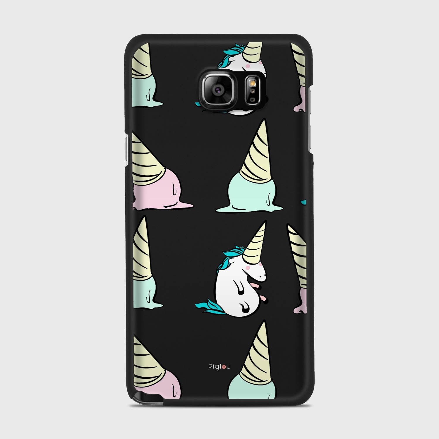 UNICORN Samsung Galaxy Note 5 case - thin fit matte black (D126)