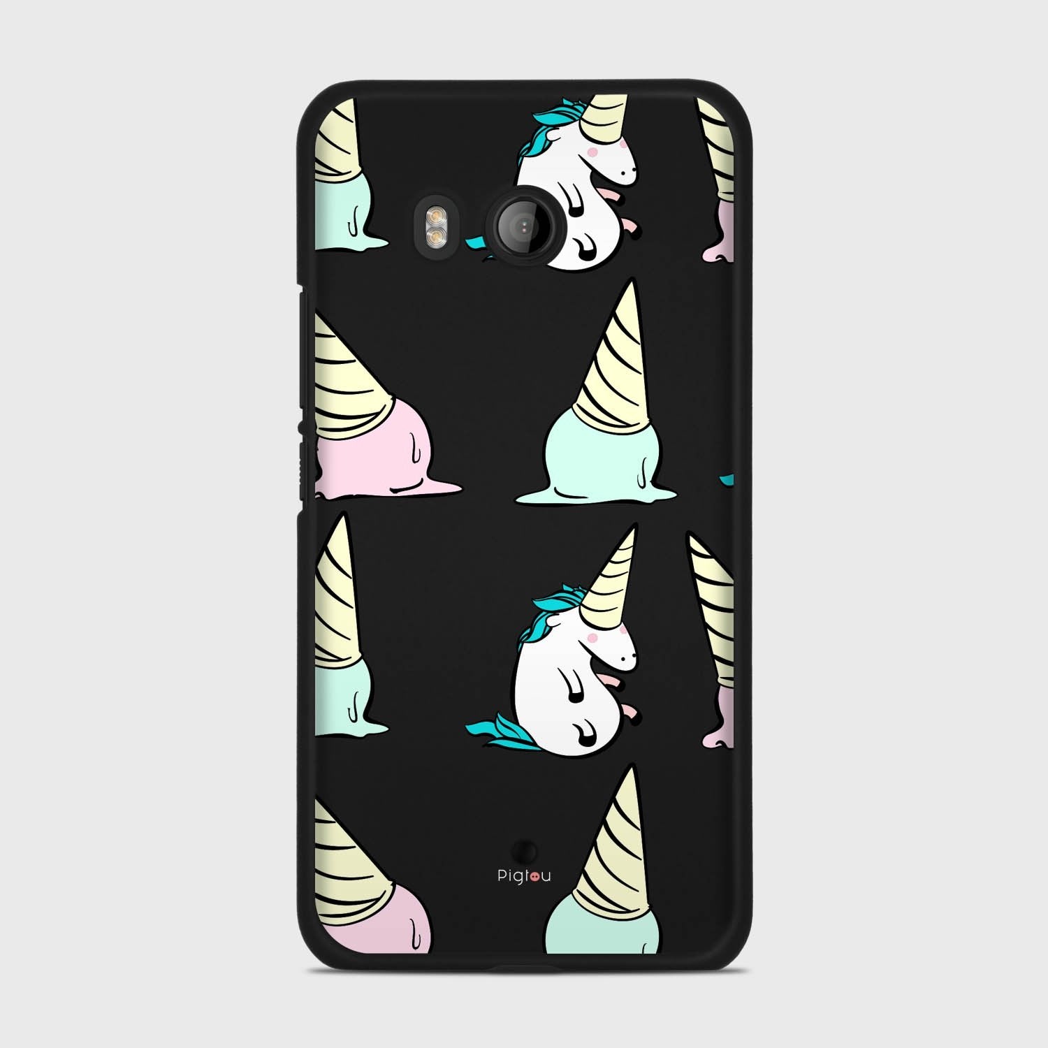 UNICORN HTC U11 case - thin fit matte black (D126)