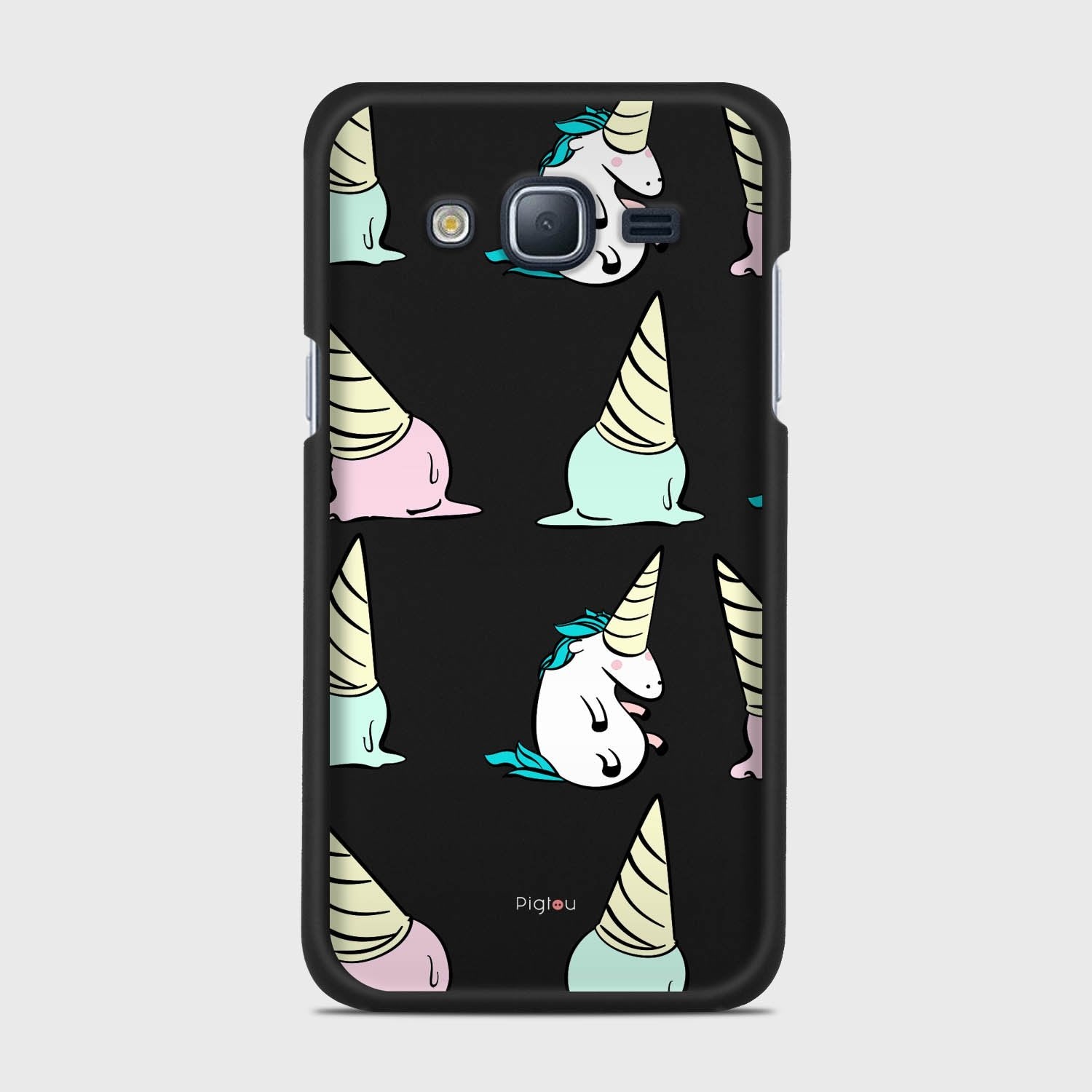 UNICORN Samsung Galaxy J3 (2016) case - thin fit matte black (D126)