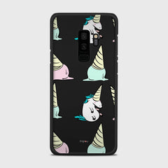 UNICORN Samsung Galaxy S9 Plus case - thin fit matte black (D126)