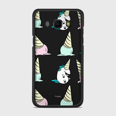 UNICORN Samsung Galaxy J5 (2016) case - thin fit matte black (D126)