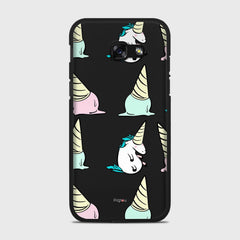 UNICORN Samsung Galaxy A5 (2017) case - thin fit matte black (D126)